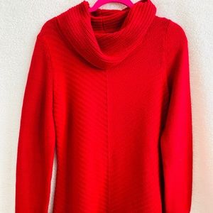 Cozy red sweater